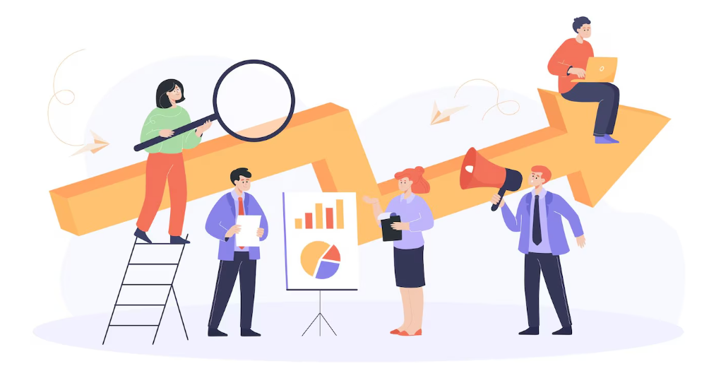 SEO Marketing Vector Art